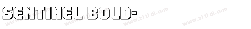 Sentinel Bold字体转换